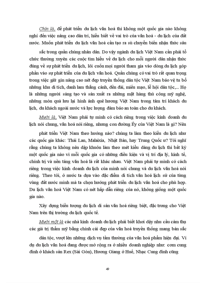 image for page Vấn đề phát triển du lịch văn hóa trong thời kỳ đẩy mạnh công nghiệp hóa, hiện đại hóa.