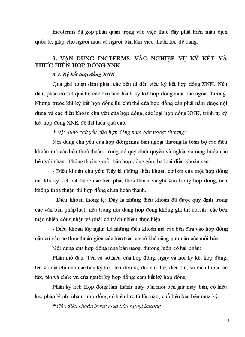 image for page Những vấn đề đặt ra trong việc vận dụng Incorterms vào ký kết và thực hiện hợp đồng xuất nhập khẩu.