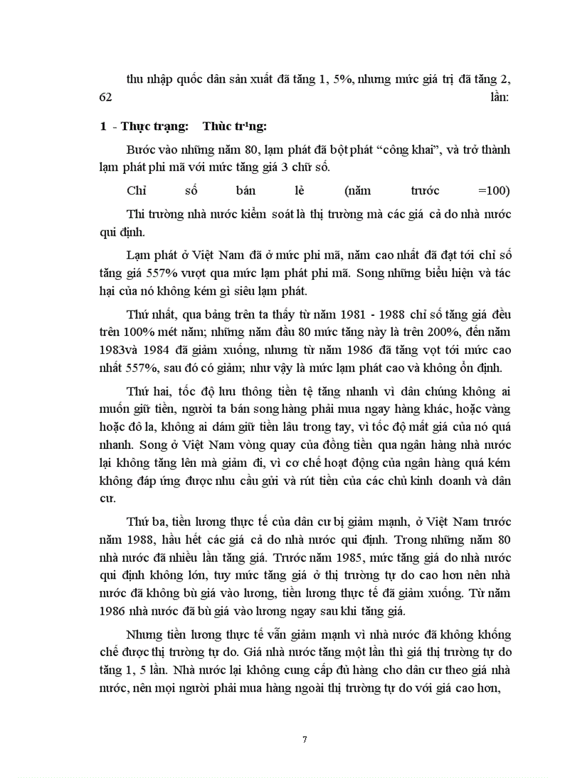 image for page Lạm phát ở việt nam - thực trạng và giải pháp.