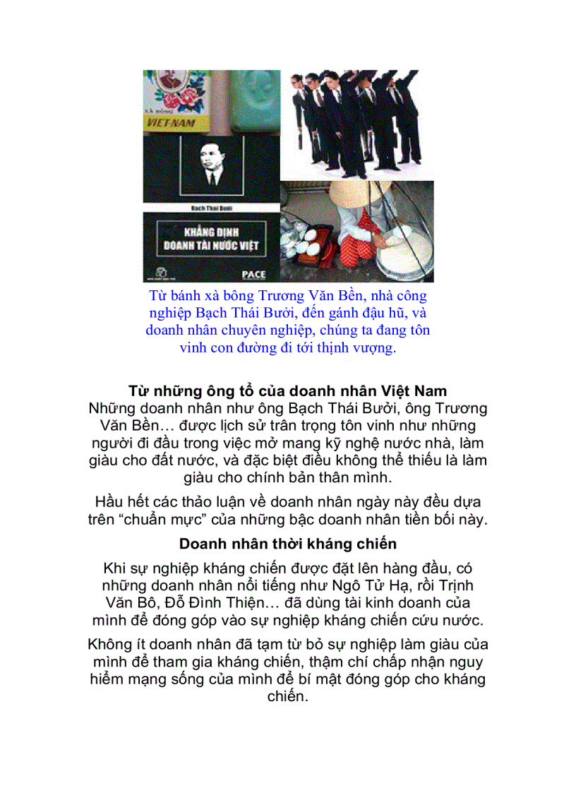 image for page Doanh nhân trong mối quan hệ với doanh nghiệp