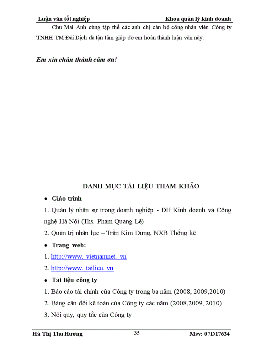 image for page Một số giải pháp hoàn thiện công tác đào tạo và phát triển nguồn nhân lực tại công ty TNHH TM Đài Dịch