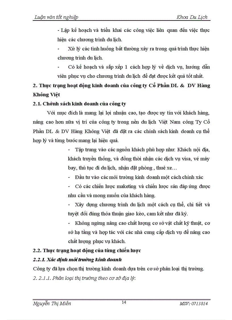 image for page Một số giải pháp để nâng cao hoạt động kinh doanh lữ hành của công ty du lịch và dịch vụ hàng không việt