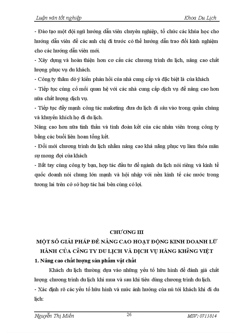 image for page Một số giải pháp để nâng cao hoạt động kinh doanh lữ hành của công ty du lịch và dịch vụ hàng không việt
