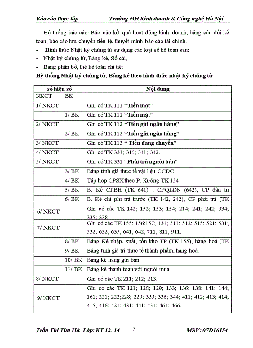 image for page Tình hình thực tế tổ chức công tác kế toán tại công ty dược phẩm VINACIC