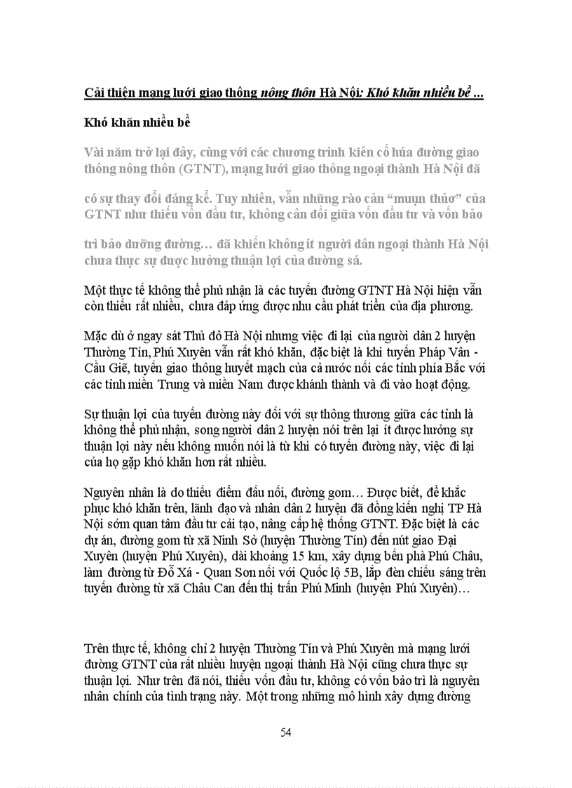 image for page Vai trò của Giao thông đô thị