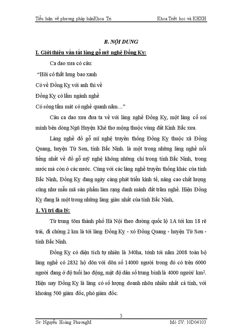 image for page Giới thiệu làng nghề Đồng Kỵ từ góc độ triết học và đưa ra bình luận