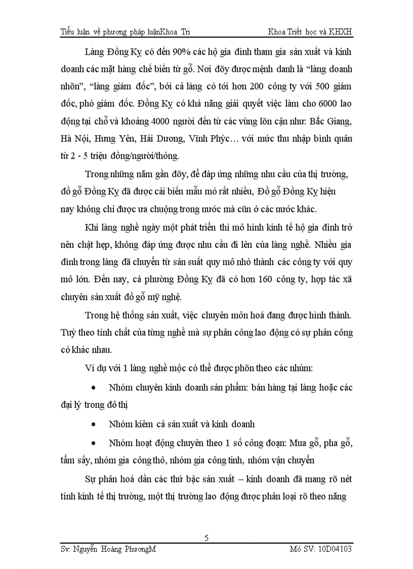 image for page Giới thiệu làng nghề Đồng Kỵ từ góc độ triết học và đưa ra bình luận