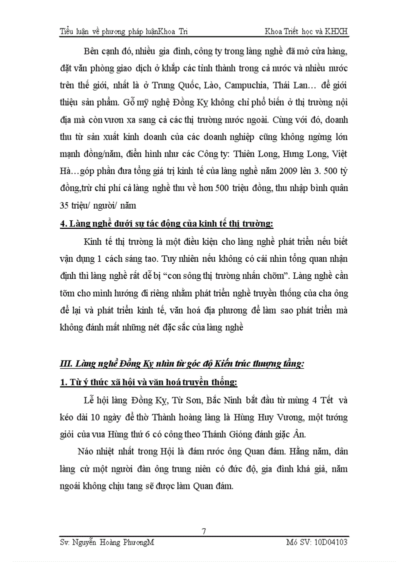 image for page Giới thiệu làng nghề Đồng Kỵ từ góc độ triết học và đưa ra bình luận