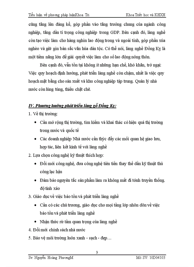 image for page Giới thiệu làng nghề Đồng Kỵ từ góc độ triết học và đưa ra bình luận