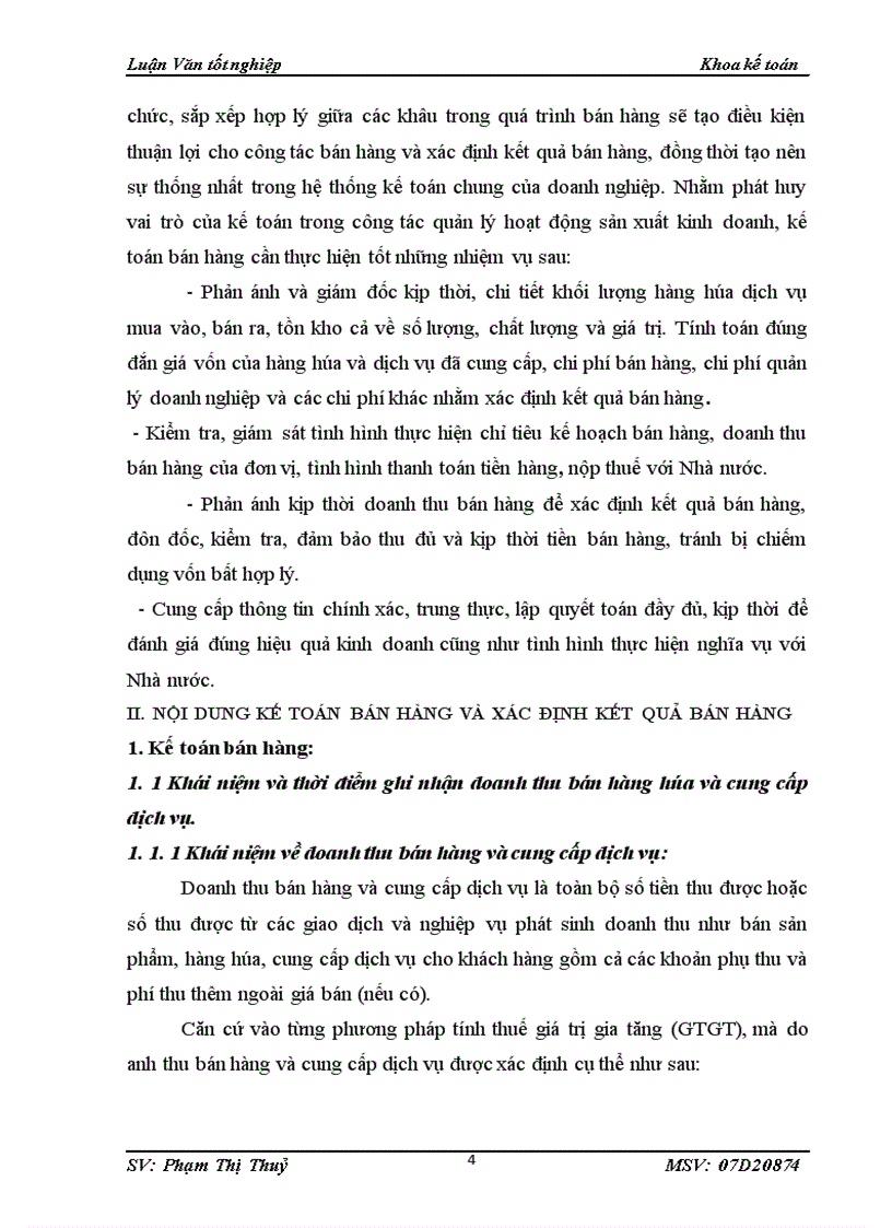 image for page Kế toán bán hàng và xác định kết quả bán hàng tại công ty TNHH đầu tư thương mại và dịch vụ Tây Hà
