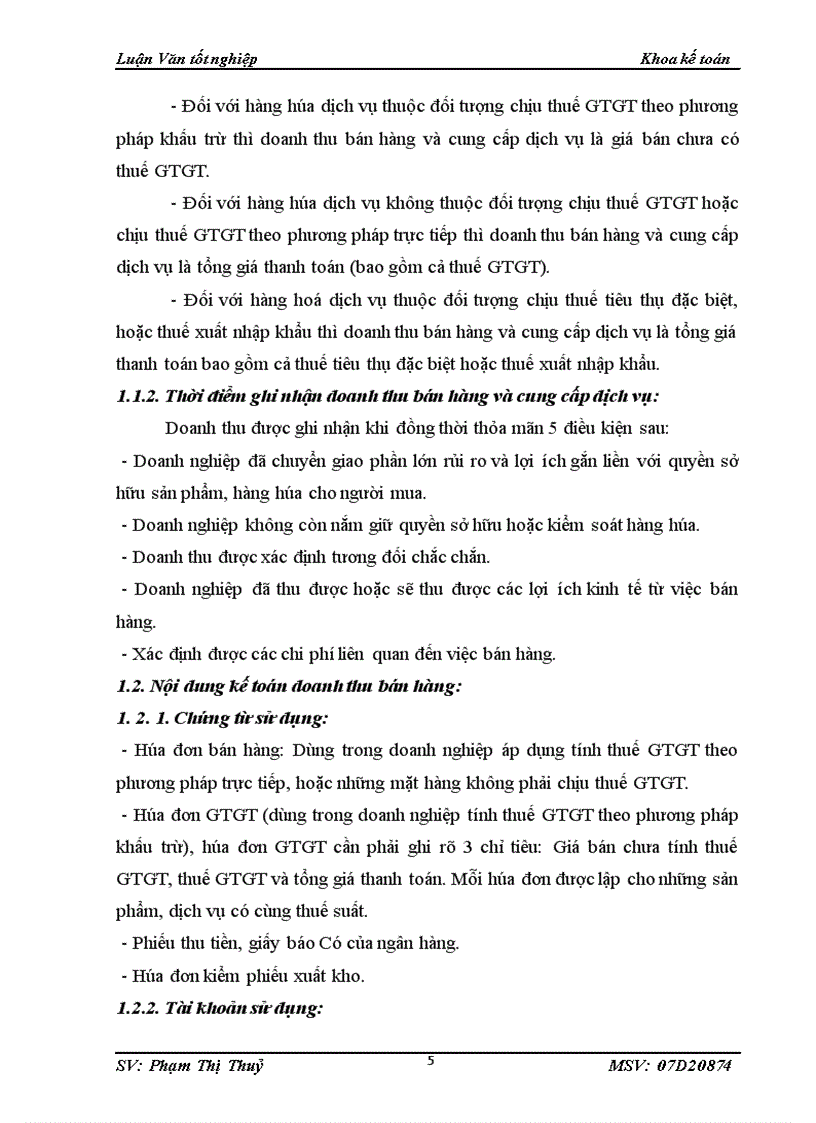 image for page Kế toán bán hàng và xác định kết quả bán hàng tại công ty TNHH đầu tư thương mại và dịch vụ Tây Hà