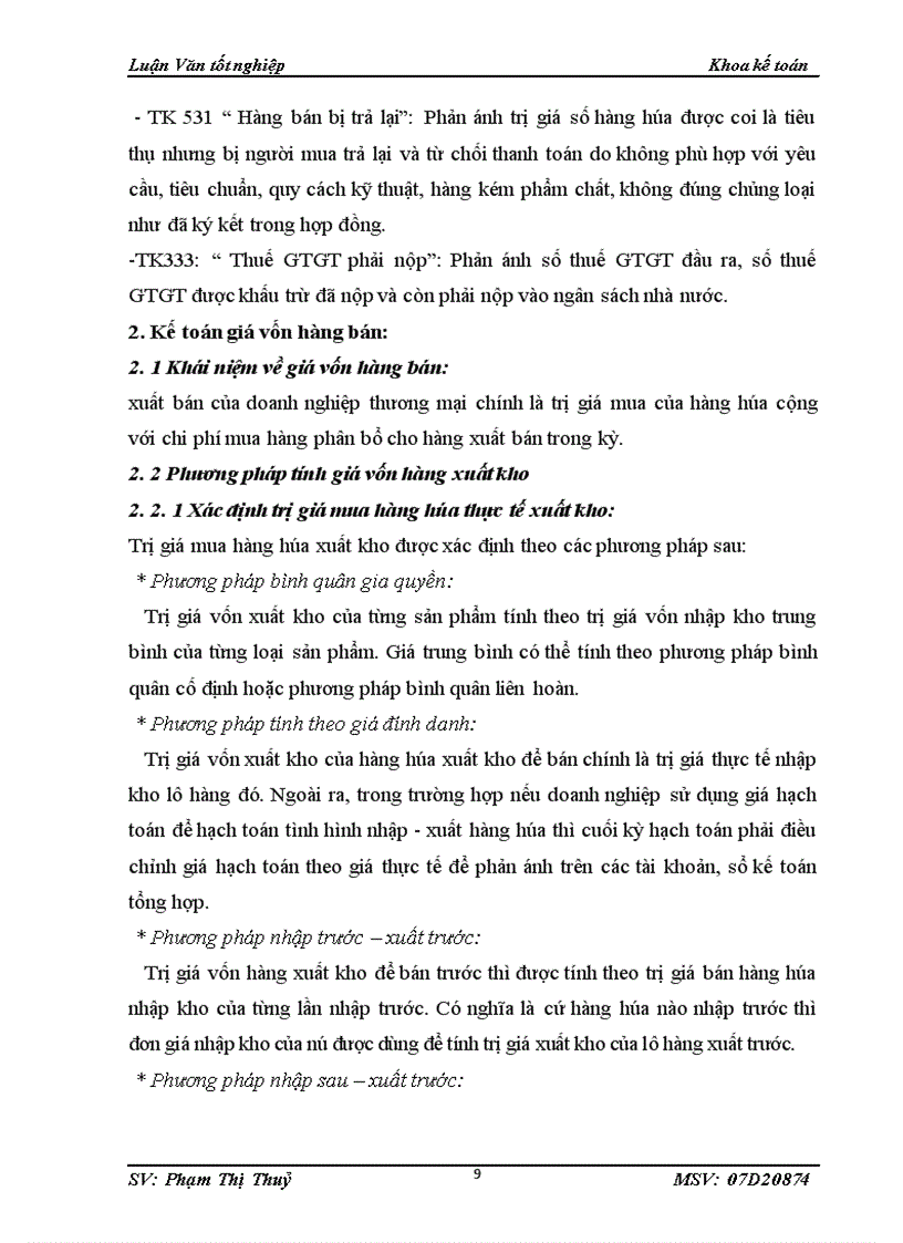 image for page Kế toán bán hàng và xác định kết quả bán hàng tại công ty TNHH đầu tư thương mại và dịch vụ Tây Hà