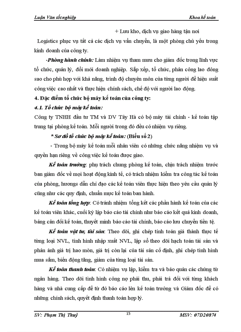 image for page Kế toán bán hàng và xác định kết quả bán hàng tại công ty TNHH đầu tư thương mại và dịch vụ Tây Hà