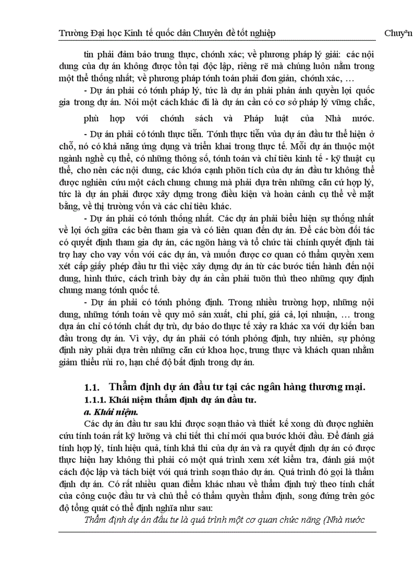 image for page Thực trạng thẩm định tài chính dự án đầu tư tại sở giao dịch I ngân hàng đầu tư & phát triển việt nam