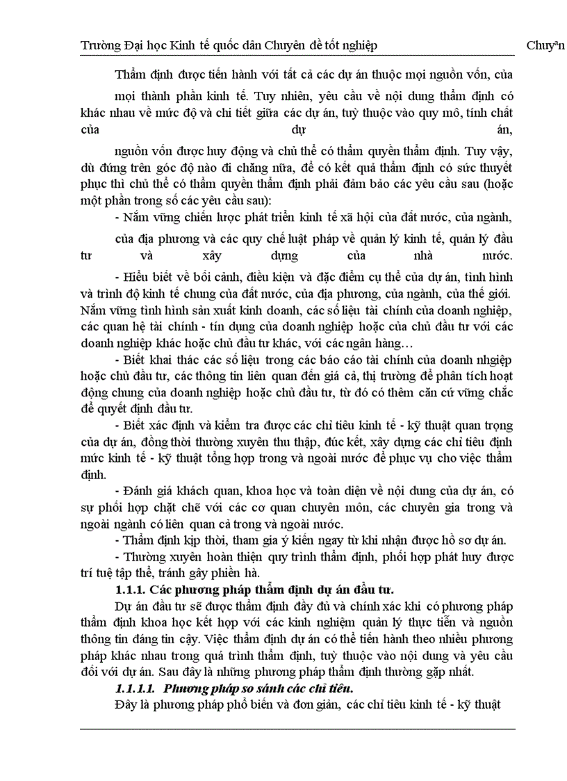 image for page Thực trạng thẩm định tài chính dự án đầu tư tại sở giao dịch I ngân hàng đầu tư & phát triển việt nam