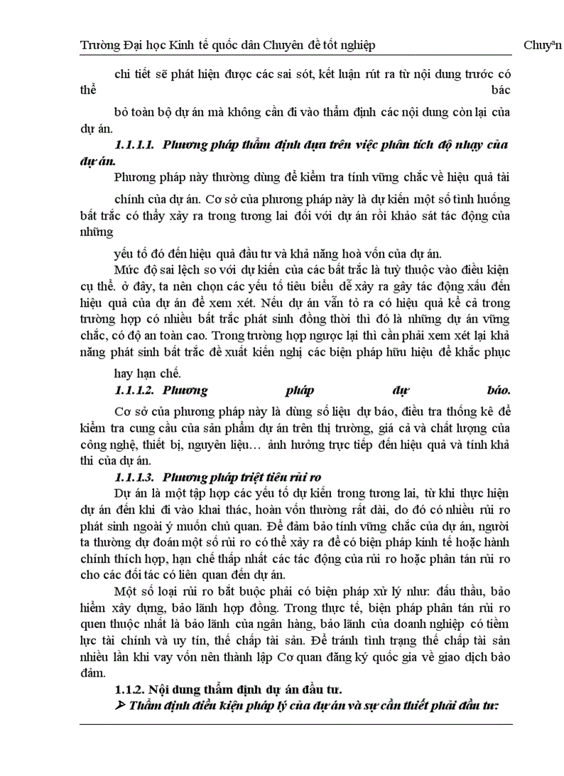 image for page Thực trạng thẩm định tài chính dự án đầu tư tại sở giao dịch I ngân hàng đầu tư & phát triển việt nam