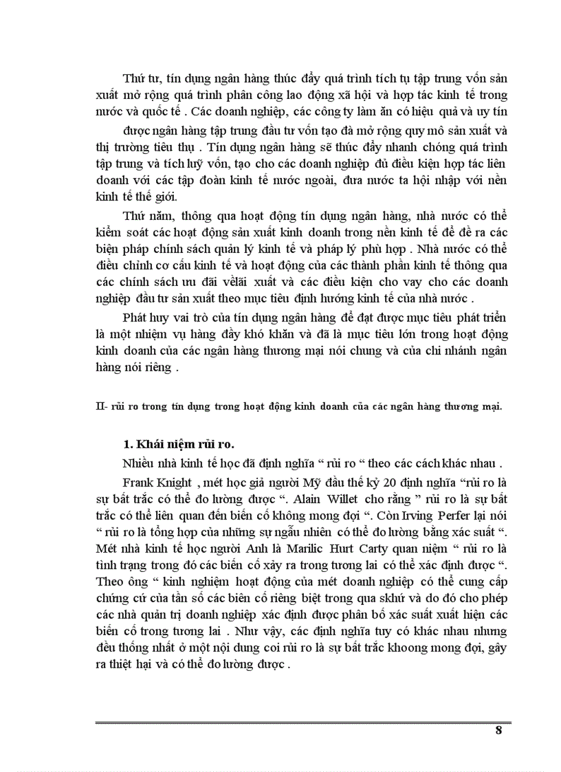 image for page Thực trạng tín dụng và rủi ro tín dụng tại ngân hàng nông nghiệp & phát triển Hà Nội