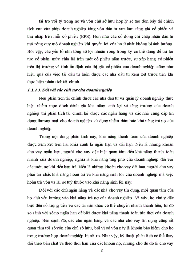 image for page Phân tích tình hình tài chính Công ty tư vấn giám sát và xây dựng công trình