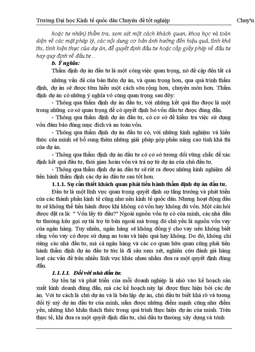image for page Báo cáo chuyên đề kinh tế của trường ĐH Kinh tế Quốc dân