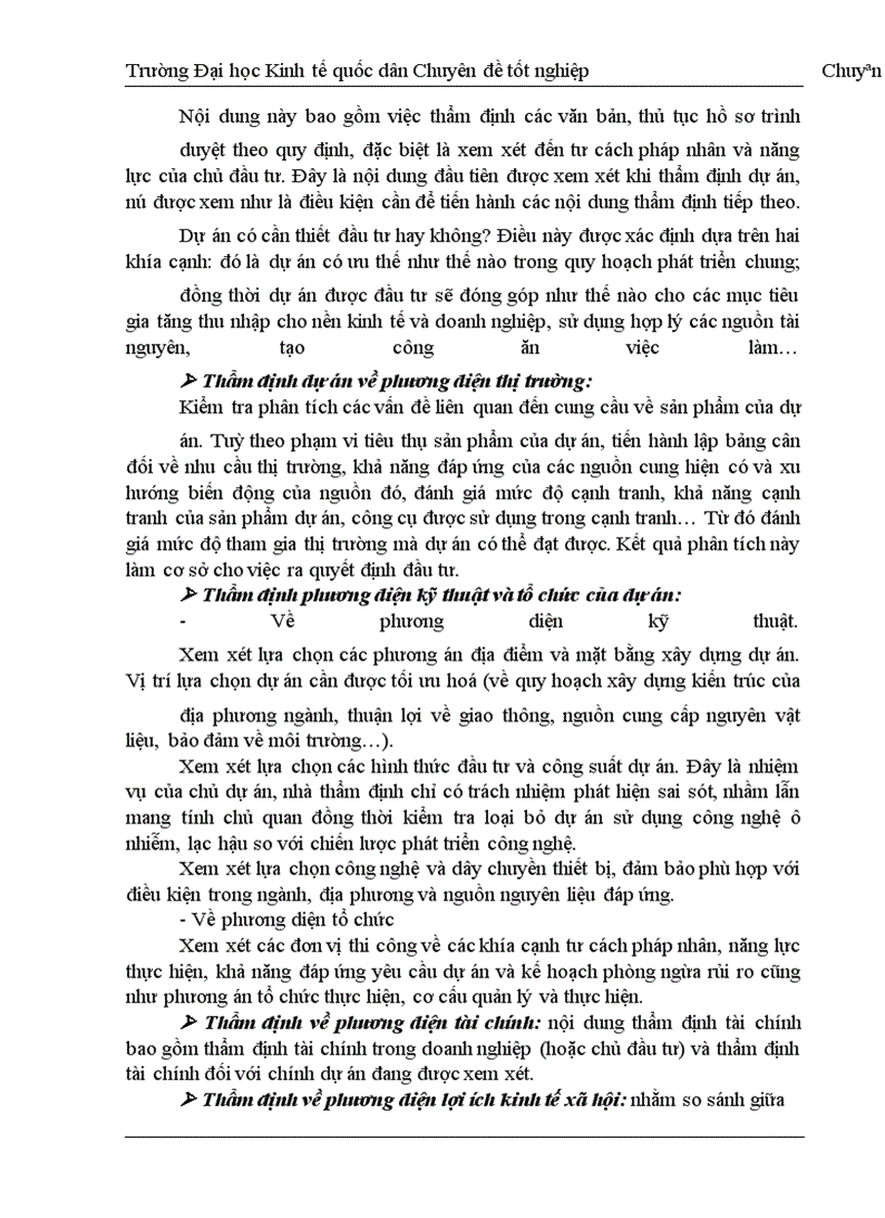 image for page Báo cáo chuyên đề kinh tế của trường ĐH Kinh tế Quốc dân