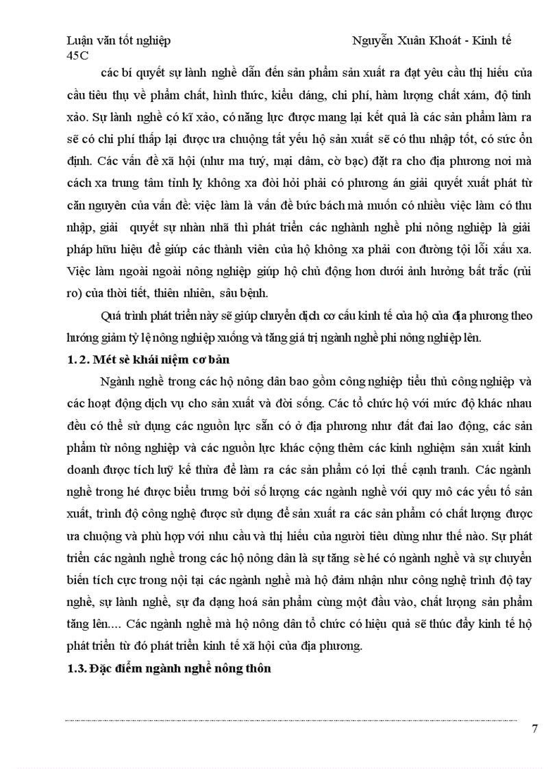 image for page Nghiên cứu thực trạng và đề xuất được một số giải pháp cho sự phát triển của các ngành nghề trong hộ nông dân trên địa bàn xã liêm chính- Thị xã Phủ Lý-tỉnh Hà Nam trong thời gian ba năm qua 2001- 2003.