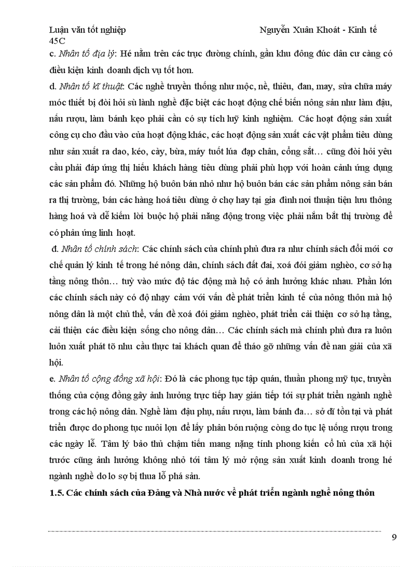 image for page Nghiên cứu thực trạng và đề xuất được một số giải pháp cho sự phát triển của các ngành nghề trong hộ nông dân trên địa bàn xã liêm chính- Thị xã Phủ Lý-tỉnh Hà Nam trong thời gian ba năm qua 2001- 2003.