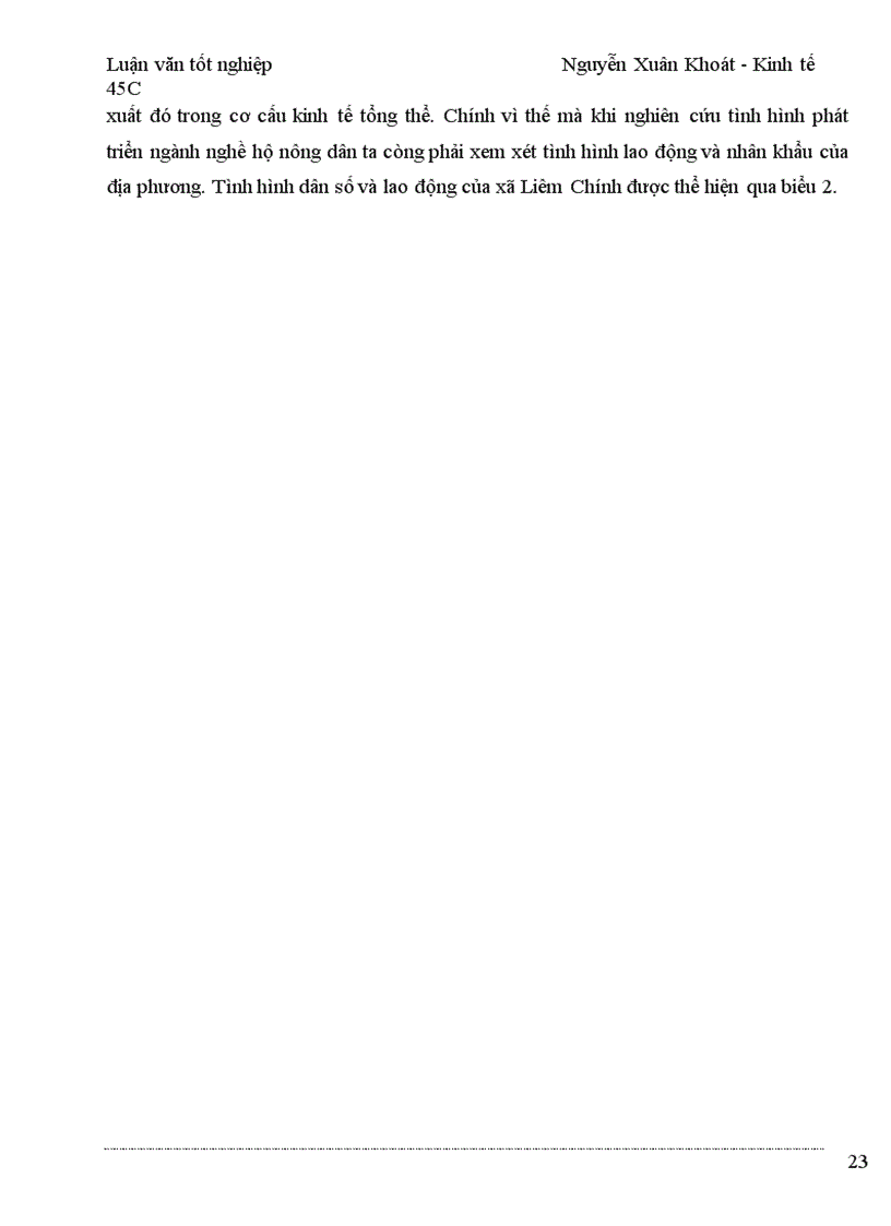 image for page Nghiên cứu thực trạng và đề xuất được một số giải pháp cho sự phát triển của các ngành nghề trong hộ nông dân trên địa bàn xã liêm chính- Thị xã Phủ Lý-tỉnh Hà Nam trong thời gian ba năm qua 2001- 2003.