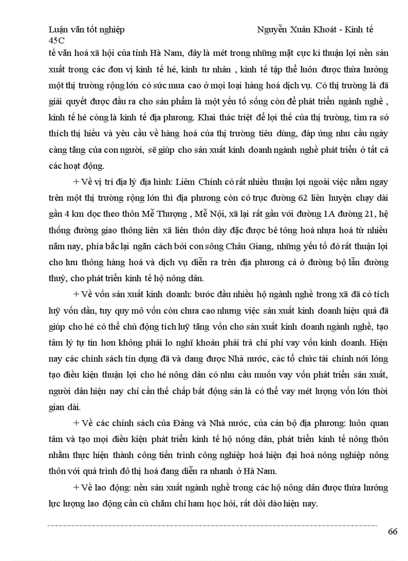 image for page Nghiên cứu thực trạng và đề xuất được một số giải pháp cho sự phát triển của các ngành nghề trong hộ nông dân trên địa bàn xã liêm chính- Thị xã Phủ Lý-tỉnh Hà Nam trong thời gian ba năm qua 2001- 2003.