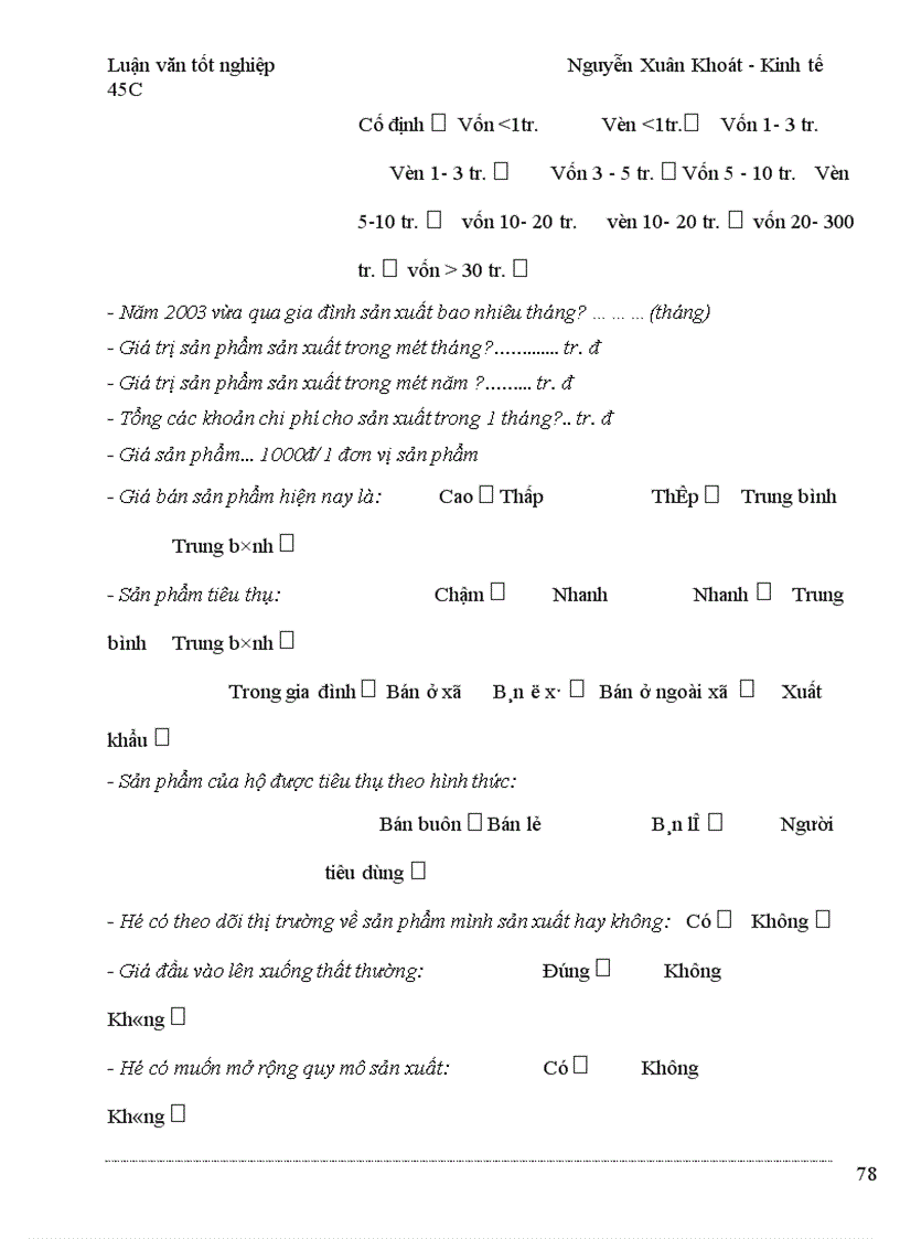 image for page Nghiên cứu thực trạng và đề xuất được một số giải pháp cho sự phát triển của các ngành nghề trong hộ nông dân trên địa bàn xã liêm chính- Thị xã Phủ Lý-tỉnh Hà Nam trong thời gian ba năm qua 2001- 2003.
