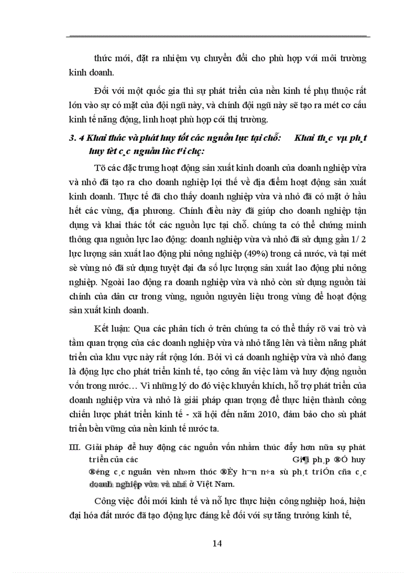 image for page Giải pháp để huy động các nguồn vốn nhằm thúc đẩy hơn nữa sự phát triển của các doanh nghiệp vừa và nhỏ ở Việt Nam