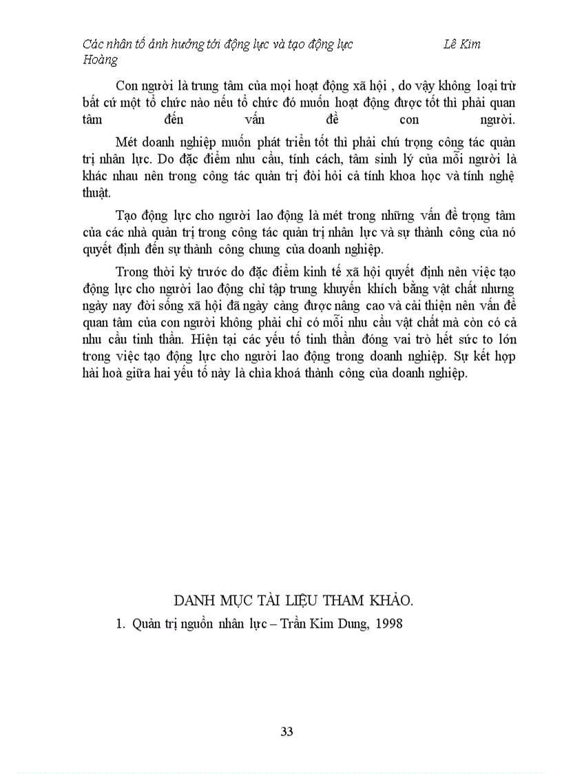 image for page Các nhân tố ảnh hưởng tới động lực và tạo động lực cho người lao động.