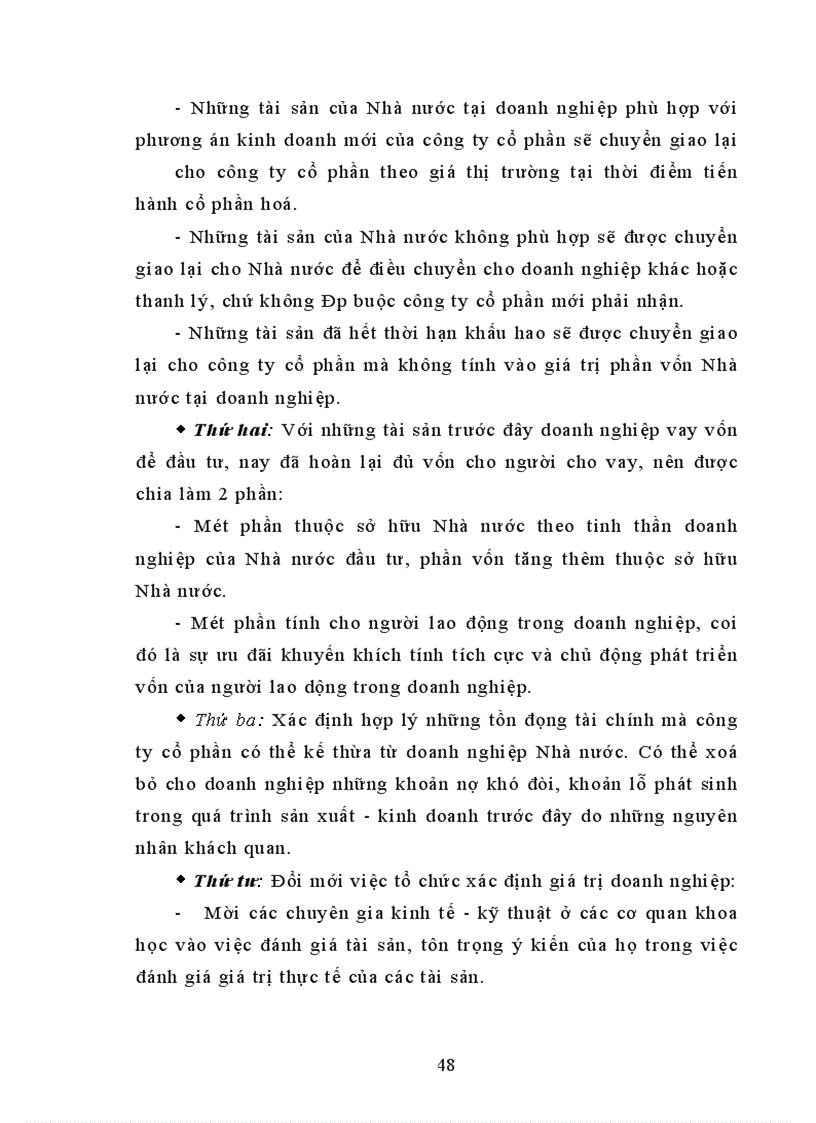 image for page Thực trạng Cổ phần hoá doanh nghiệp Nhà nước