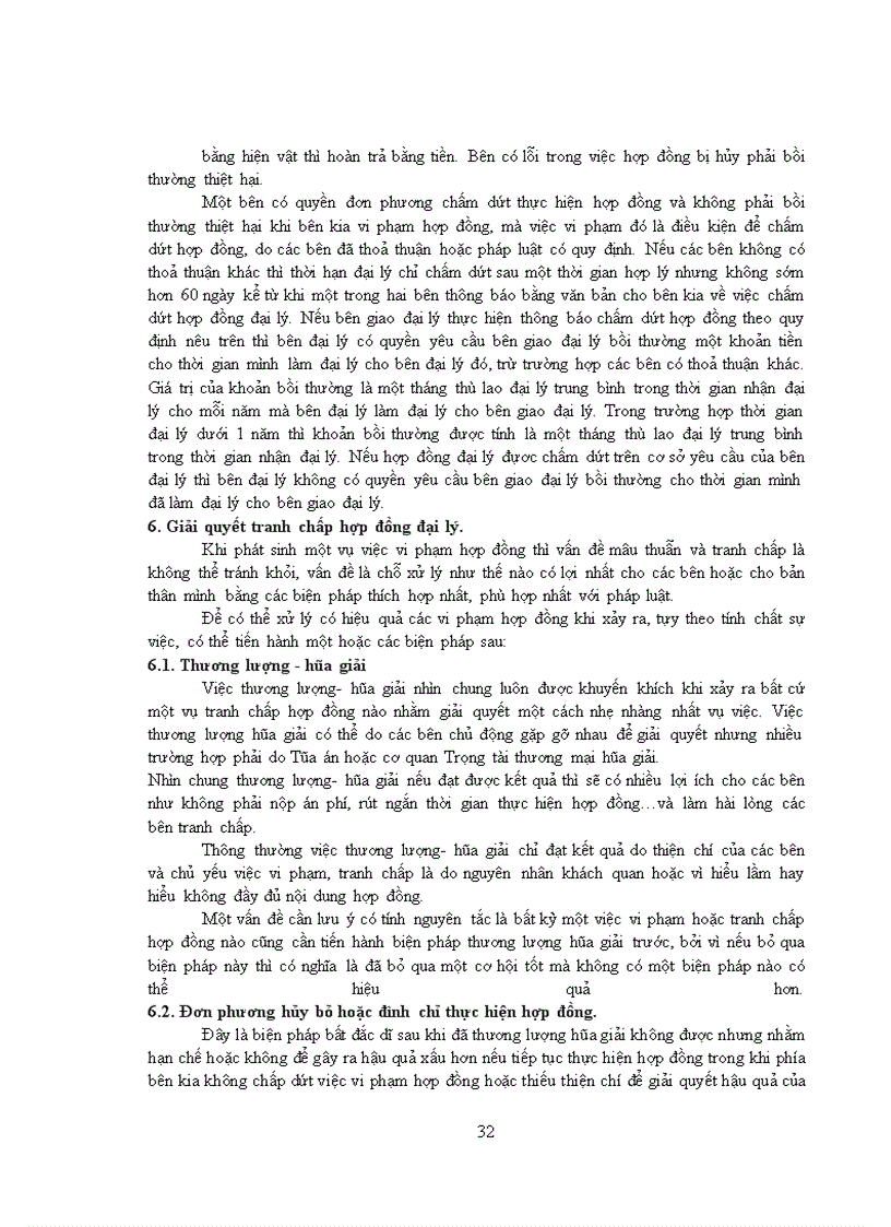image for page Pháp luật về hợp đồng đại lý và thực tiễn áp dụng tại Công ty TNHH NN một thành viên XSKT Thủ Đô