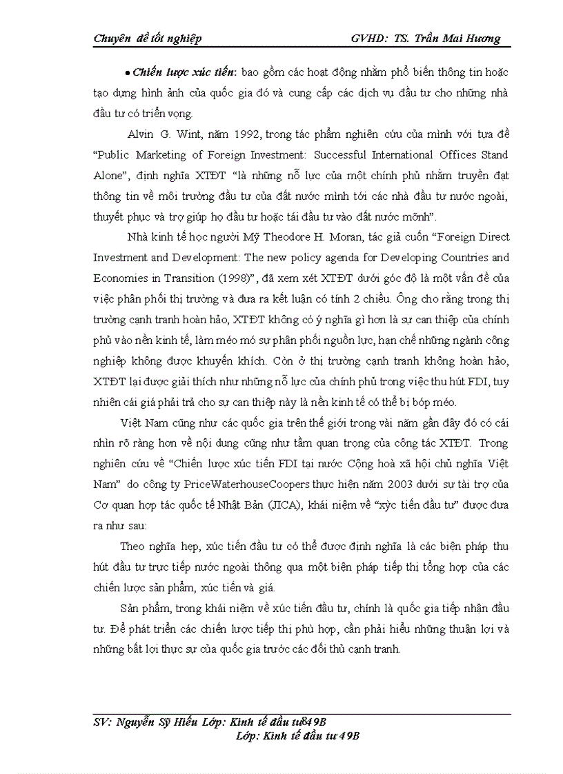 image for page Tổng quan về đầu tư trực tiếp nước ngoài và hoạt động xúc tiến đầu tư