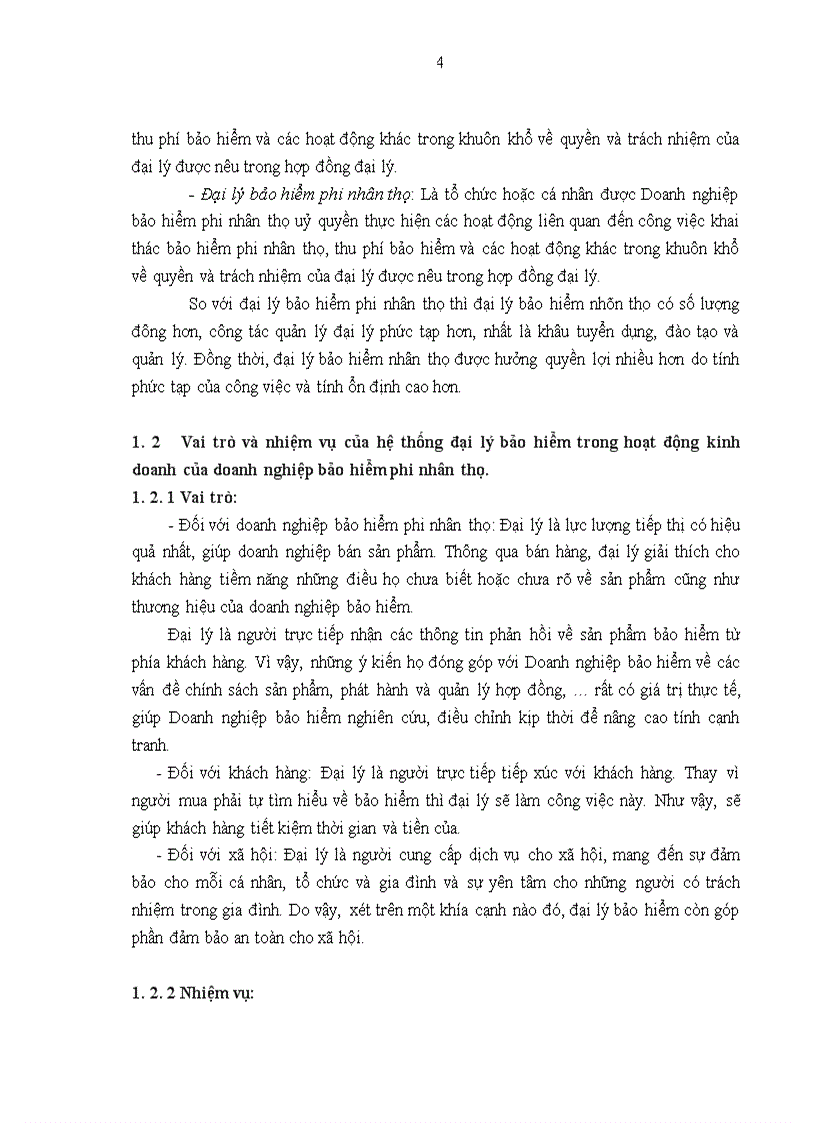image for page Phân tích thực trạng phát triển hệ thống đại lý tại Công ty Bảo hiểm Dầu khí Đông Đô trong giai đoạn 2007 – 2010