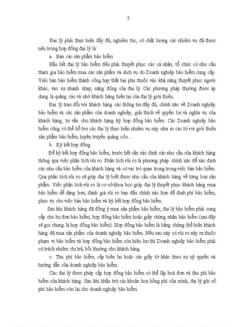 image for page Phân tích thực trạng phát triển hệ thống đại lý tại Công ty Bảo hiểm Dầu khí Đông Đô trong giai đoạn 2007 – 2010