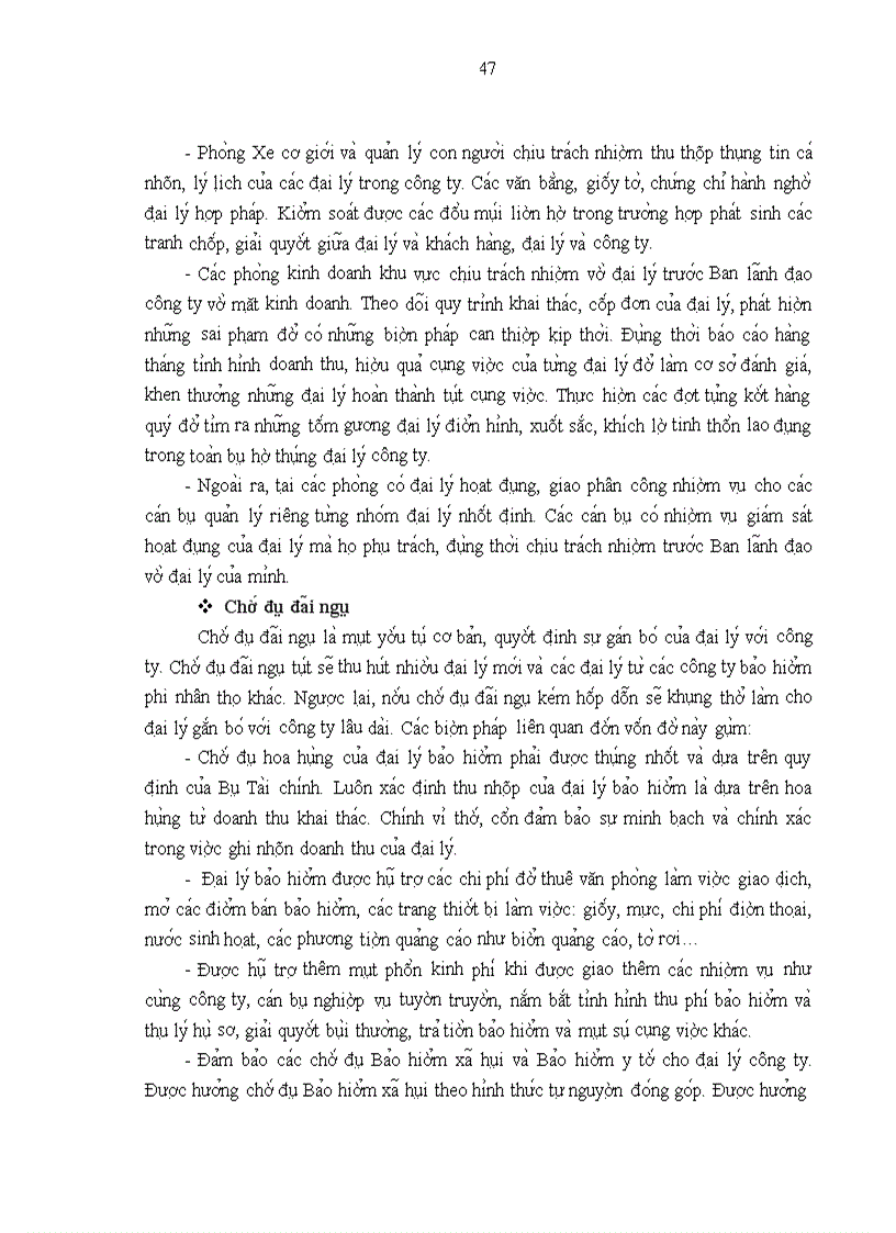 image for page Phân tích thực trạng phát triển hệ thống đại lý tại Công ty Bảo hiểm Dầu khí Đông Đô trong giai đoạn 2007 – 2010