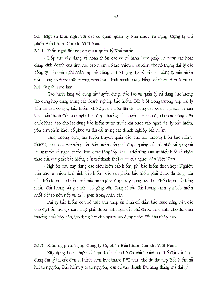 image for page Phân tích thực trạng phát triển hệ thống đại lý tại Công ty Bảo hiểm Dầu khí Đông Đô trong giai đoạn 2007 – 2010