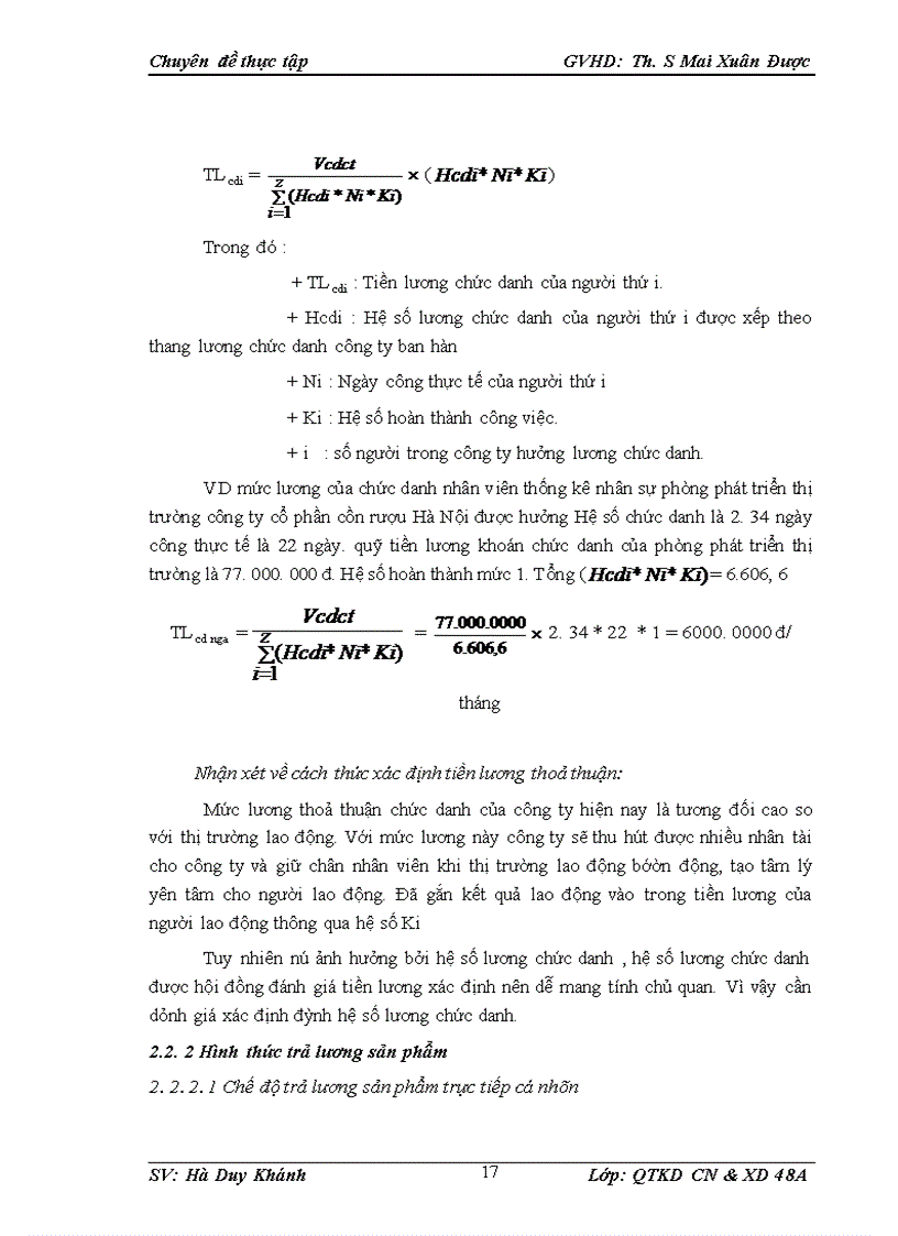 image for page Hình thức trả lương tại công ty cổ phần cồn rượu Hà Nội