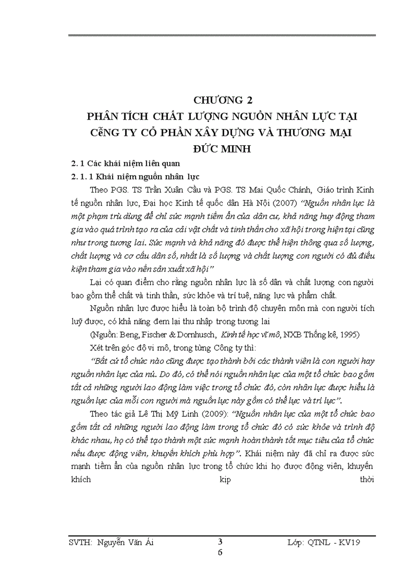 image for page Phân tích chất lượng nguồn nhân lực tại công ty cổ phần xây dựng và thương mại Đức Minh