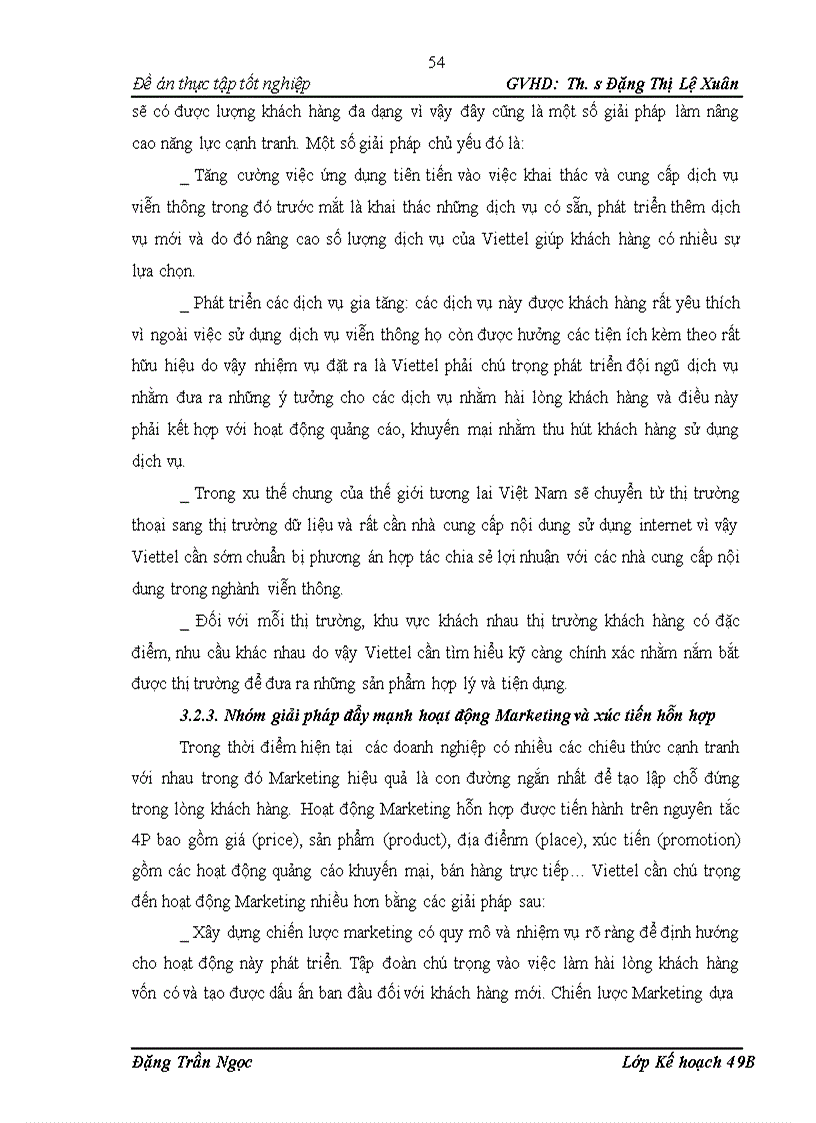 image for page Giải pháp nâng cao năng lực cạnh tranh cho tập đoàn viễn thông quân đội Viettel
