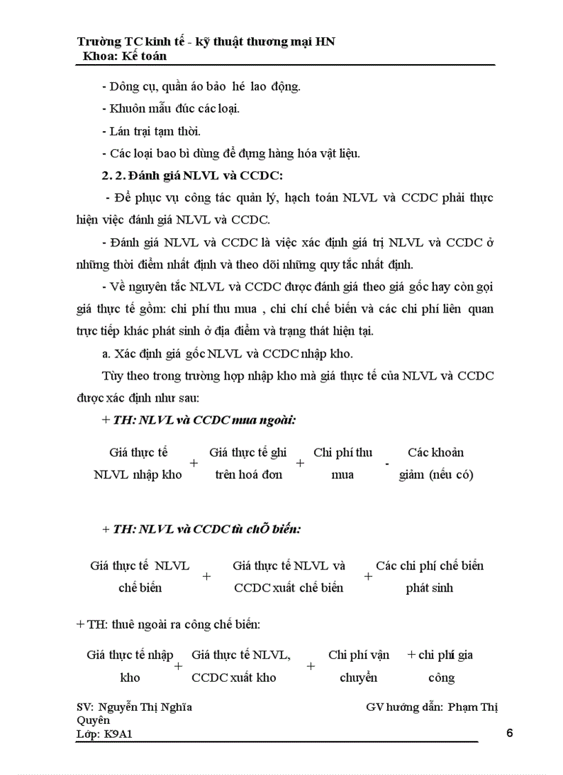 image for page Hoàn thiện kế toán nguyên vật liêu ở công ty cổ phần Hà Nội Sài Gòn