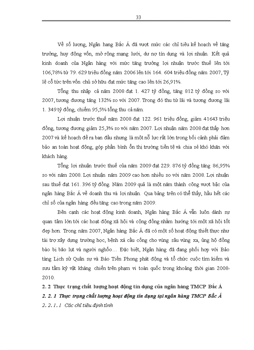 image for page Giải pháp nâng cao chất lượng tín dụng tại Ngân hàng thương mại cổ phần Bắc Á