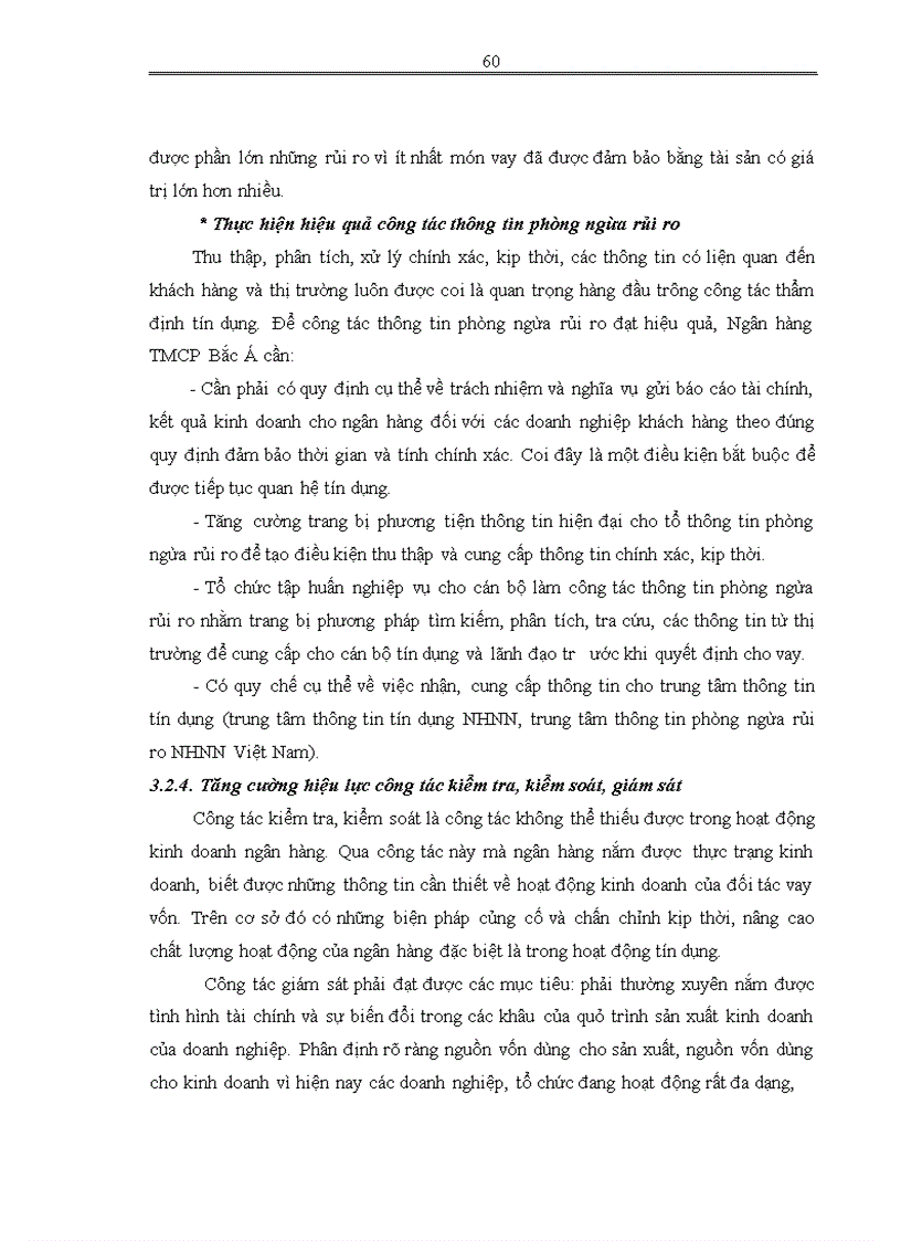 image for page Giải pháp nâng cao chất lượng tín dụng tại Ngân hàng thương mại cổ phần Bắc Á