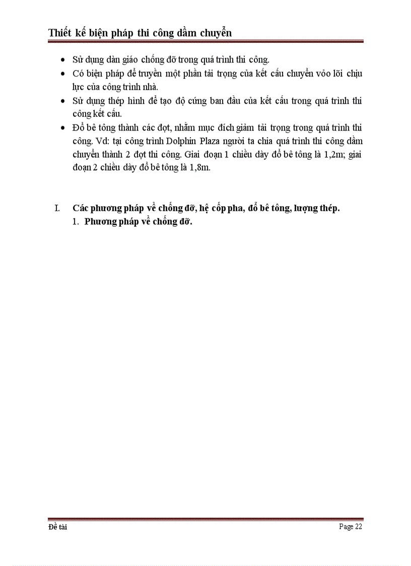 image for page Thiết kế biện pháp thi công dầm chuyển