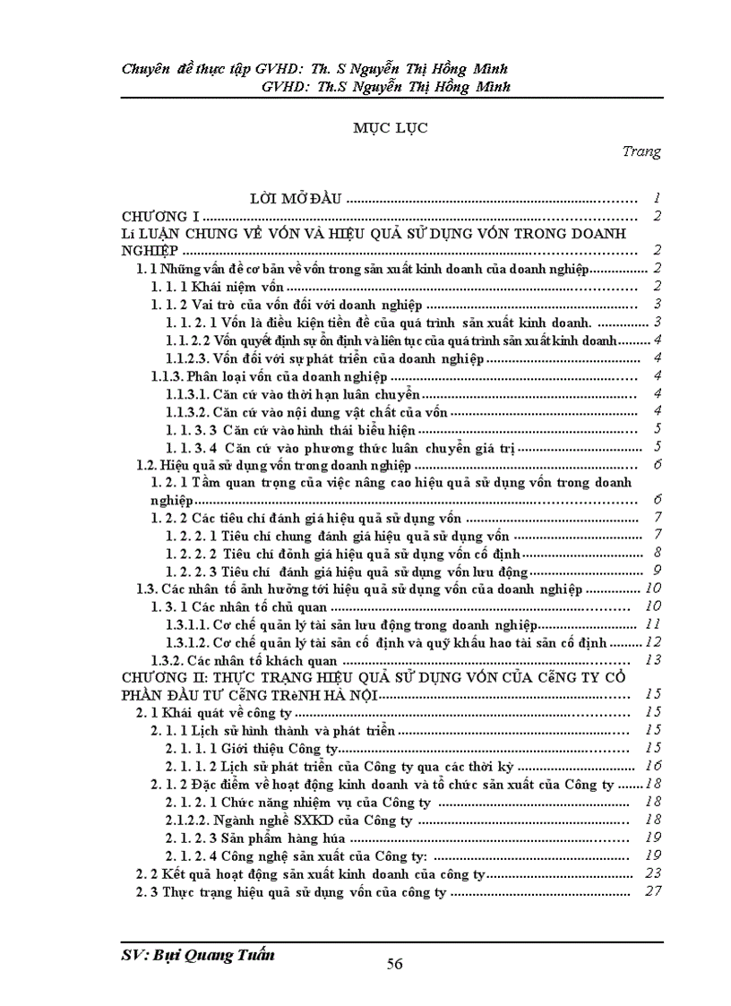 image for page Nâng cao hiệu quả sử dụng vốn kinh doanh ở Công ty cổ phần đầu tư công trình Hà Nội
