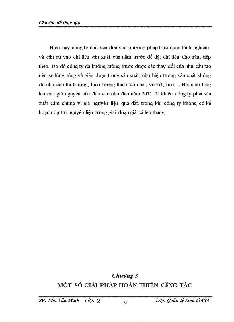 image for page Một số giải pháp hoàn thiện công tác lập kế hoạch sản xuất hàng năm tại công ty cổ phần Bia Thanh Hóa