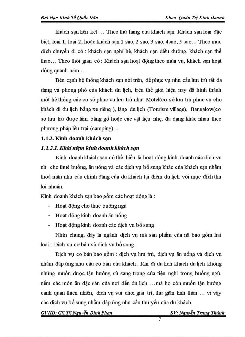 image for page Thực trạng và giải pháp chủ yếu nhằm nâng cao chất lượng phục vụ trong kinh doanh khách sạn tại Công ty TNHH HOA MAI – Khách sạn FLOWER GARDE