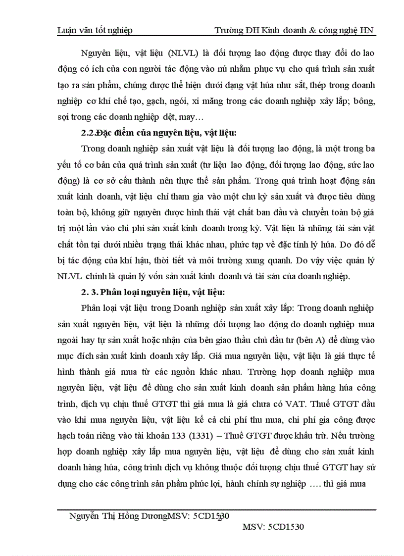 image for page Thực trạng công tác kế toán nguyên liệu, vật liệu tại Công ty CPXD Phúc Lộc