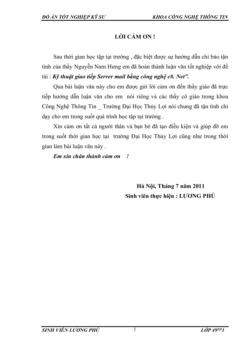 image for page Kỹ thuật giao tiếp Server mail bằng công nghệ c#. Net